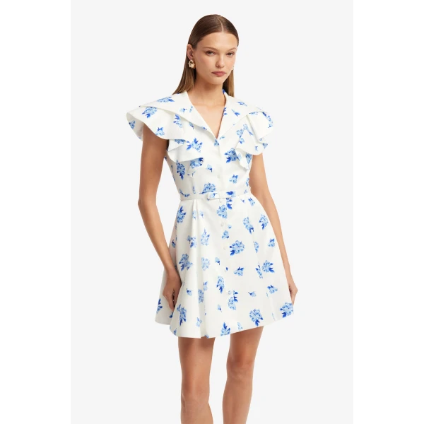 Leo Lin Isla Mini Dress  - Leo Lin Dress - Australian Luxury Fashion - Shop at Luxury Shoes 