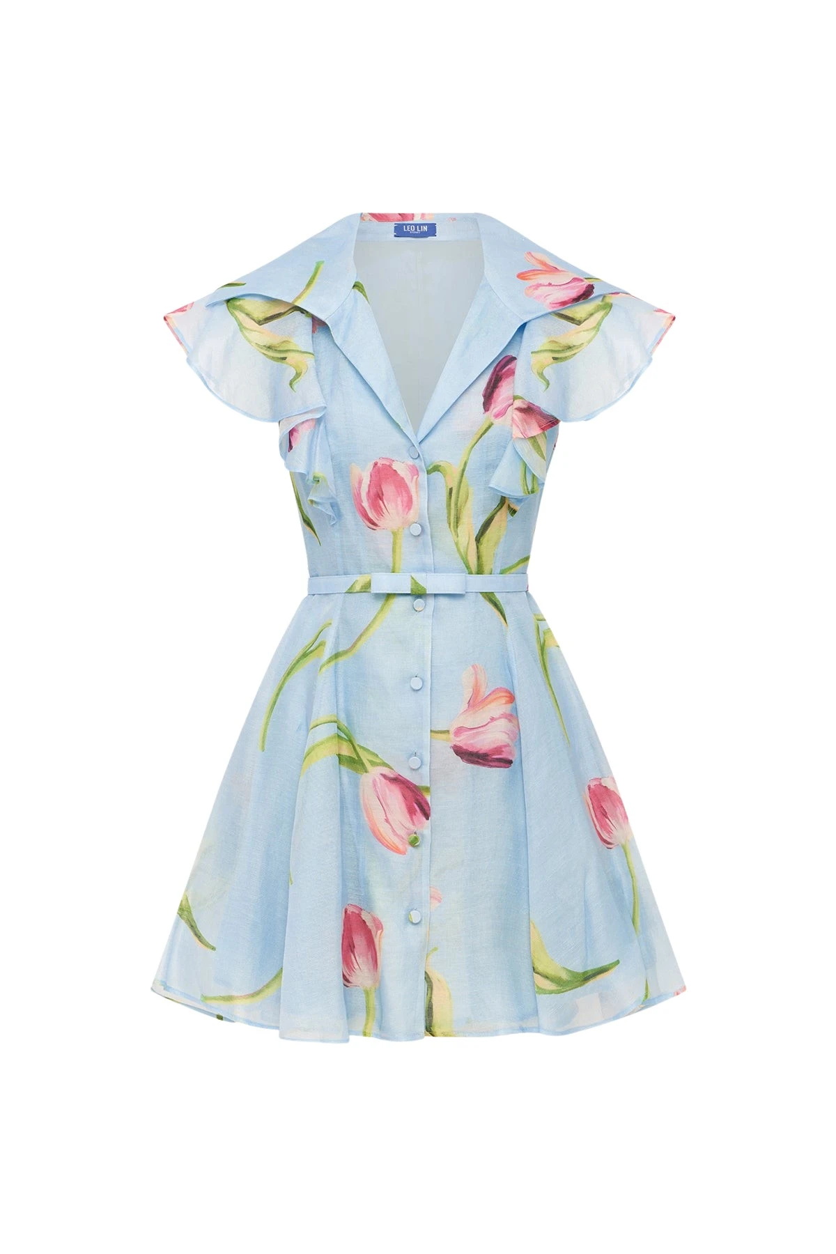 Leo-Lin-Isla-Mini-Dress-657116_nobg Leo Lin Isla Mini Dress - Leo Lin Dress - Australian Luxury Fashion - Shop at Luxury Shoes