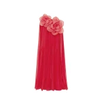 Leo Lin Jaclyn Draped Floor Length Dress  - Leo Lin Dress - Australian Luxury Fashion - Shop at Luxury Shoes 