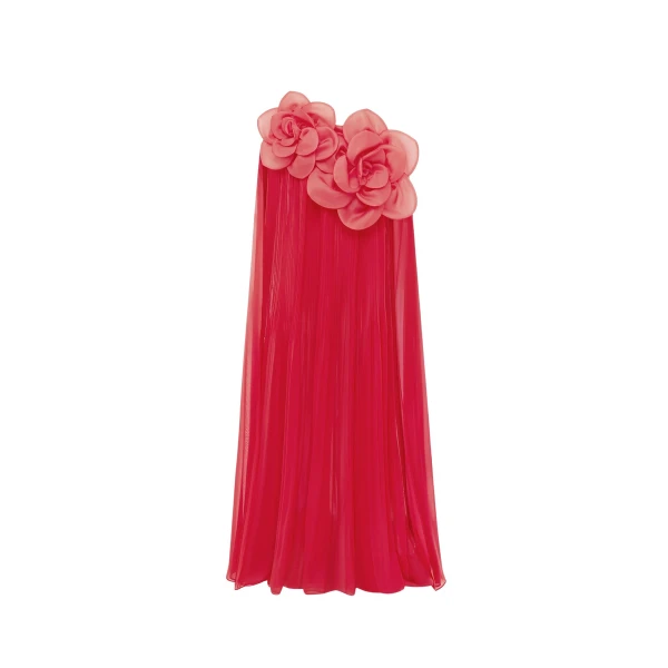 Leo Lin Jaclyn Draped Floor Length Dress  - Leo Lin Dress - Australian Luxury Fashion - Shop at Luxury Shoes 
