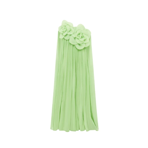 Leo Lin Jaclyn Draped Floor Length Dress  - Leo Lin Dress - Australian Luxury Fashion - Shop at Luxury Shoes 