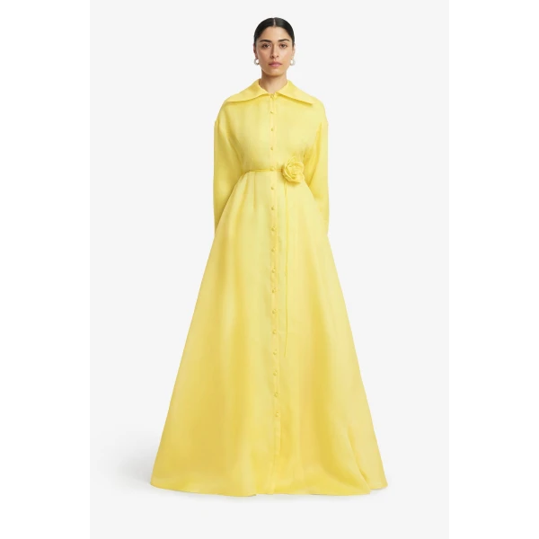 Leo Lin Josephine Silk Gown  - Leo Lin Dress - Australian Luxury Fashion - Shop at Luxury Shoes 
