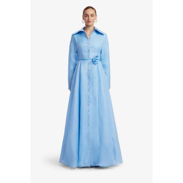 Leo Lin Josephine Silk Gown  - Leo Lin Dress - Australian Luxury Fashion - Shop at Luxury Shoes 