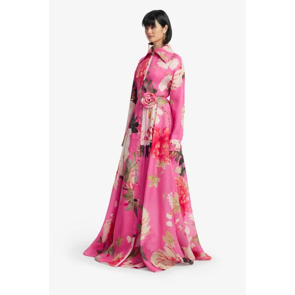 Leo Lin Josephine Silk Gown  - Leo Lin Dress - Australian Luxury Fashion - Shop at Luxury Shoes 