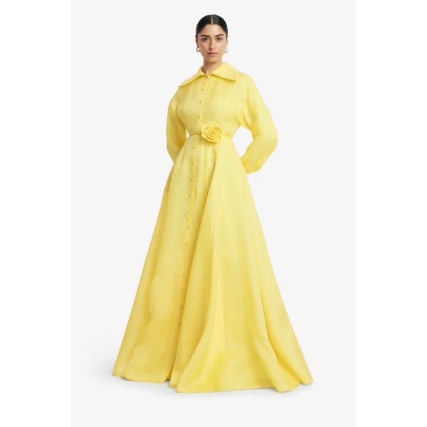 Leo Lin Josephine Silk Gown  - Leo Lin Dress - Australian Luxury Fashion - Shop at Luxury Shoes 