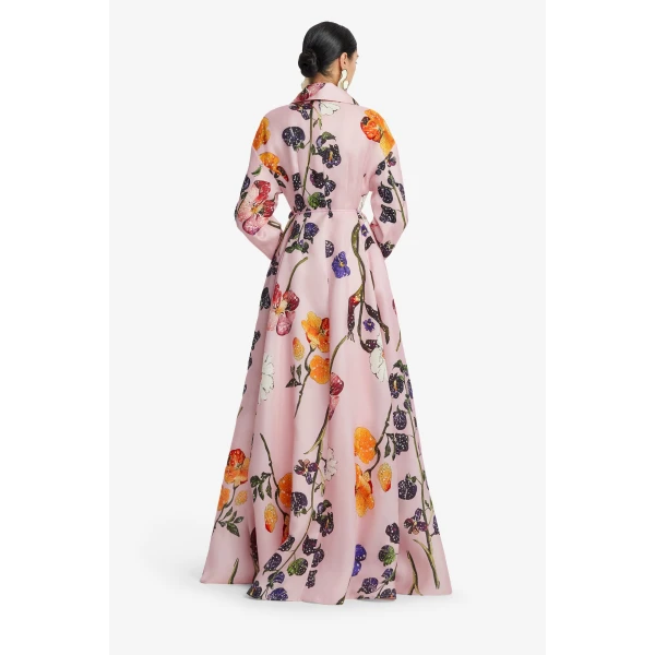 Leo Lin Josephine Silk Gown  - Leo Lin Dress - Australian Luxury Fashion - Shop at Luxury Shoes 