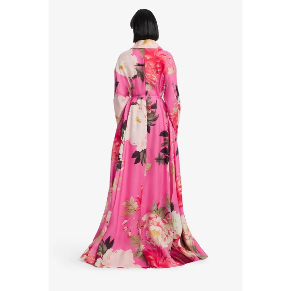 Leo Lin Josephine Silk Gown  - Leo Lin Dress - Australian Luxury Fashion - Shop at Luxury Shoes 