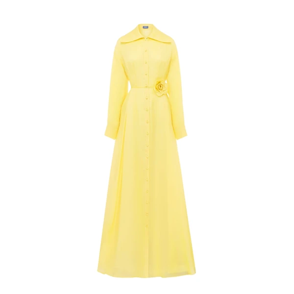 Leo Lin Josephine Silk Gown  - Leo Lin Dress - Australian Luxury Fashion - Shop at Luxury Shoes 