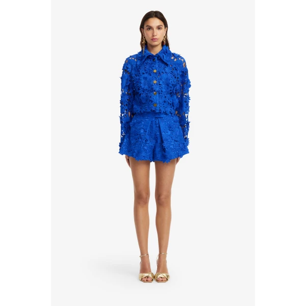 Leo Lin Josie Lace Shorts  - Leo Lin Dress - Australian Luxury Fashion - Shop at Luxury Shoes 