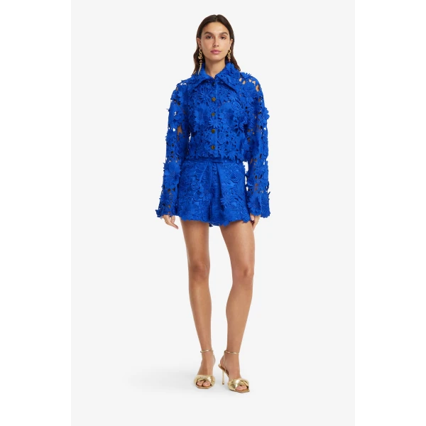 Leo Lin Josie Lace Shorts  - Leo Lin Dress - Australian Luxury Fashion - Shop at Luxury Shoes 
