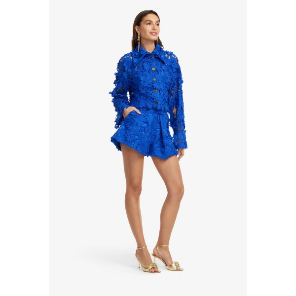 Leo Lin Josie Lace Shorts  - Leo Lin Dress - Australian Luxury Fashion - Shop at Luxury Shoes 