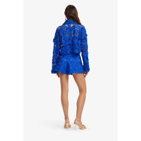 Leo Lin Josie Lace Shorts  - Leo Lin Dress - Australian Luxury Fashion - Shop at Luxury Shoes 