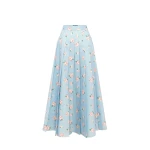 Leo Lin June Pleated Maxi Skirt  - Leo Lin Dress - Australian Luxury Fashion - Shop at Luxury Shoes 