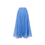 Leo Lin Leila Appliqué Midi Skirt  - Leo Lin Dress - Australian Luxury Fashion - Shop at Luxury Shoes 