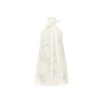 Leo Lin Lola Appliqué Halterneck Mini Dress  - Leo Lin Dress - Australian Luxury Fashion - Shop at Luxury Shoes 