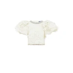 Leo-Lin-Lucia-Embellished-Lace-Top13597_nobg Leo Lin Lucia Embellished Lace Top - Leo Lin Dress - Australian Luxury Fashion - Shop at Luxury Shoes