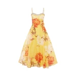 Leo Lin Mariela Embellished Midi Dress  - Leo Lin Dress - Australian Luxury Fashion - Shop at Luxury Shoes 