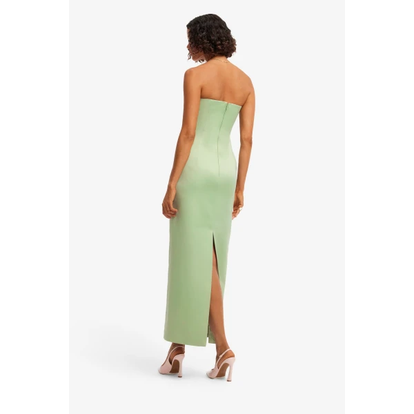 Leo Lin Marilyn Cutout Bustier Maxi Dress  - Leo Lin Dress - Australian Luxury Fashion - Shop at Luxury Shoes 