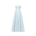 Leo Lin Nora Bustier Maxi Dress  - Leo Lin Dress - Australian Luxury Fashion - Shop at Luxury Shoes 