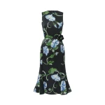 Leo Lin Olive Midi Dress  - Leo Lin Dress - Australian Luxury Fashion - Shop at Luxury Shoes 