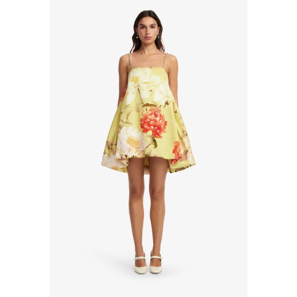 Leo Lin Patsy Embellished Puff Mini Dress  - Leo Lin Dress - Australian Luxury Fashion - Shop at Luxury Shoes 