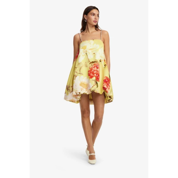 Leo Lin Patsy Embellished Puff Mini Dress  - Leo Lin Dress - Australian Luxury Fashion - Shop at Luxury Shoes 