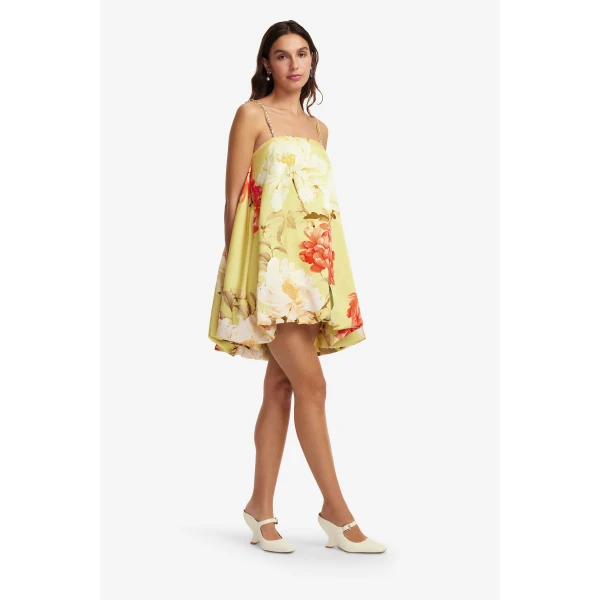 Leo Lin Patsy Embellished Puff Mini Dress  - Leo Lin Dress - Australian Luxury Fashion - Shop at Luxury Shoes 
