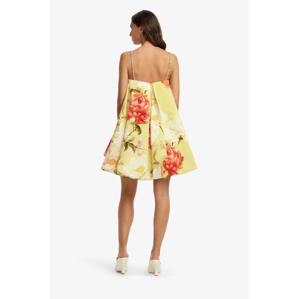 Leo Lin Patsy Embellished Puff Mini Dress  - Leo Lin Dress - Australian Luxury Fashion - Shop at Luxury Shoes 