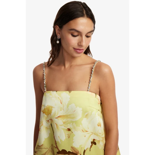 Leo Lin Patsy Embellished Puff Mini Dress  - Leo Lin Dress - Australian Luxury Fashion - Shop at Luxury Shoes 