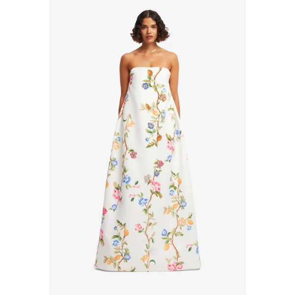 Leo Lin Phoebe Embellished Gown  - Leo Lin Dress - Australian Luxury Fashion - Shop at Luxury Shoes 
