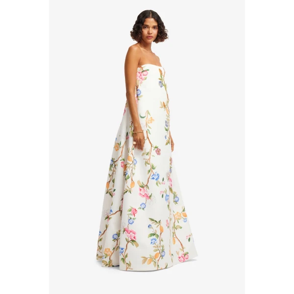 Leo Lin Phoebe Embellished Gown  - Leo Lin Dress - Australian Luxury Fashion - Shop at Luxury Shoes 