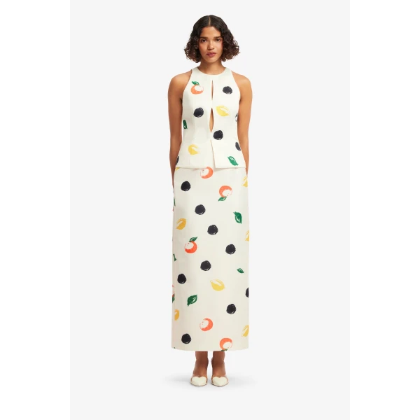 Leo Lin Quinn Maxi Skirt  - Leo Lin Dress - Australian Luxury Fashion - Shop at Luxury Shoes 