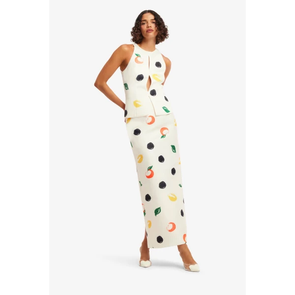 Leo Lin Quinn Maxi Skirt  - Leo Lin Dress - Australian Luxury Fashion - Shop at Luxury Shoes 