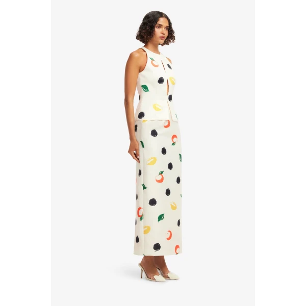 Leo Lin Quinn Maxi Skirt  - Leo Lin Dress - Australian Luxury Fashion - Shop at Luxury Shoes 