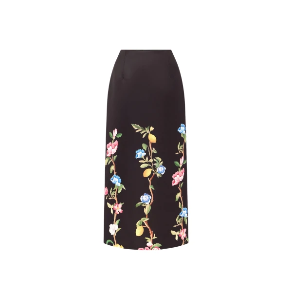 Leo Lin Quinn Midi Skirt  - Leo Lin Dress - Australian Luxury Fashion - Shop at Luxury Shoes 