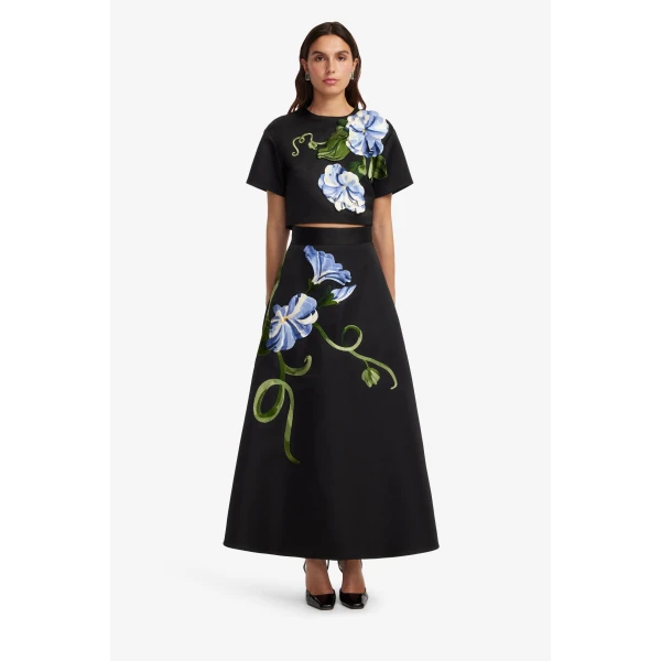 Leo Lin Rafaela Maxi Skirt  - Leo Lin Dress - Australian Luxury Fashion - Shop at Luxury Shoes 