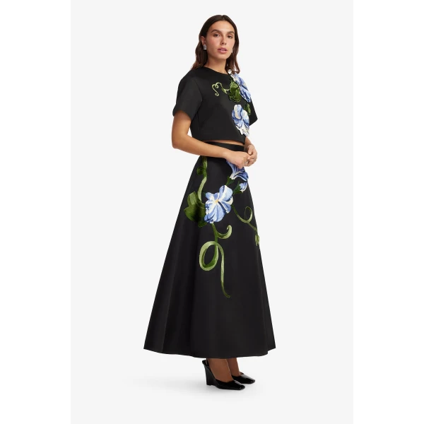 Leo Lin Rafaela Maxi Skirt  - Leo Lin Dress - Australian Luxury Fashion - Shop at Luxury Shoes 