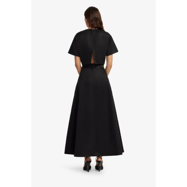 Leo Lin Rafaela Maxi Skirt  - Leo Lin Dress - Australian Luxury Fashion - Shop at Luxury Shoes 
