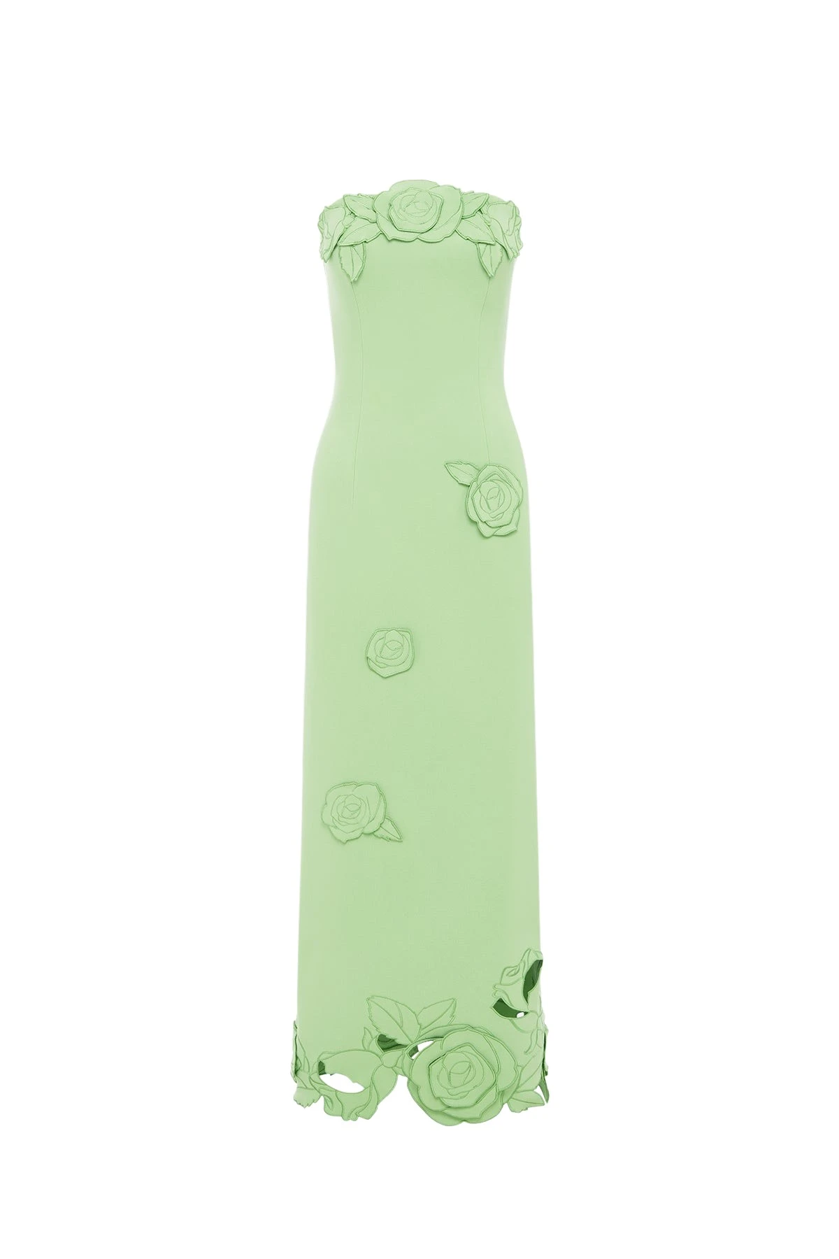 Leo-Lin-Rayna-Applique-Bustier-Maxi-Dress-918375_nobg Leo Lin Rayna Appliqué Bustier Maxi Dress - Leo Lin Dress - Australian Luxury Fashion - Shop at Luxury Shoes
