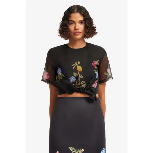 Leo Lin Riley Sleeve Top  - Leo Lin Dress - Australian Luxury Fashion - Shop at Luxury Shoes 