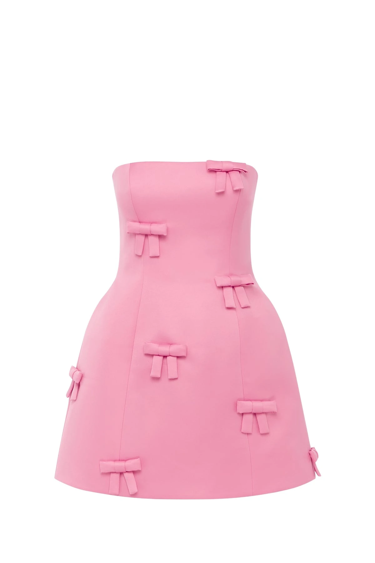 Leo-Lin-Roselle-Bow-Mini-Dress56592_nobg Leo Lin Roselle Bow Mini Dress - Leo Lin Dress - Australian Luxury Fashion - Shop at Luxury Shoes