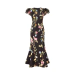 Leo Lin Sofia Embellished Puff Sleeve Maxi Dress  - Leo Lin Dress - Australian Luxury Fashion - Shop at Luxury Shoes 