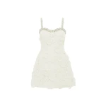 Leo Lin Sophia Embellished Lace Mini Dress  - Leo Lin Dress - Australian Luxury Fashion - Shop at Luxury Shoes 