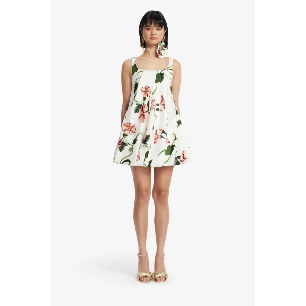 Leo Lin Suki Puff Mini Dress  - Leo Lin Dress - Australian Luxury Fashion - Shop at Luxury Shoes 