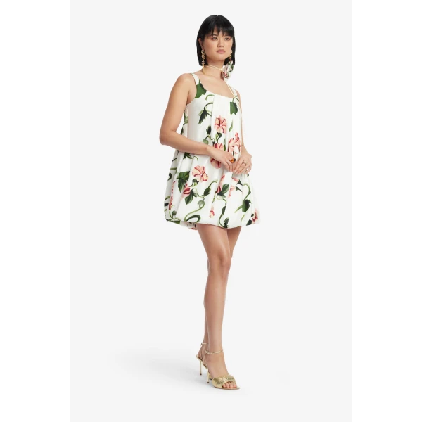 Leo Lin Suki Puff Mini Dress  - Leo Lin Dress - Australian Luxury Fashion - Shop at Luxury Shoes 