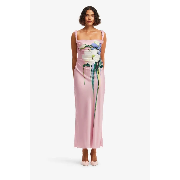 Leo Lin Valentina Maxi Dress  - Leo Lin Dress - Australian Luxury Fashion - Shop at Luxury Shoes 