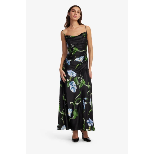 Leo Lin Valentina Maxi Dress  - Leo Lin Dress - Australian Luxury Fashion - Shop at Luxury Shoes 