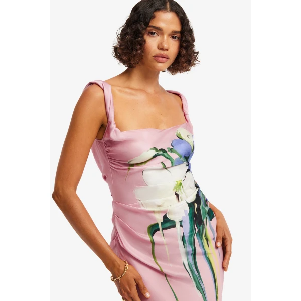 Leo Lin Valentina Maxi Dress  - Leo Lin Dress - Australian Luxury Fashion - Shop at Luxury Shoes 