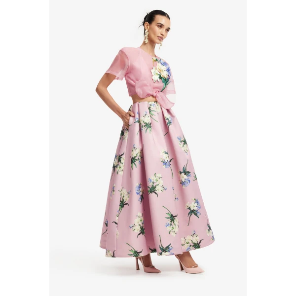 Leo Lin Victoria Puff Maxi Skirt  - Leo Lin Dress - Australian Luxury Fashion - Shop at Luxury Shoes 