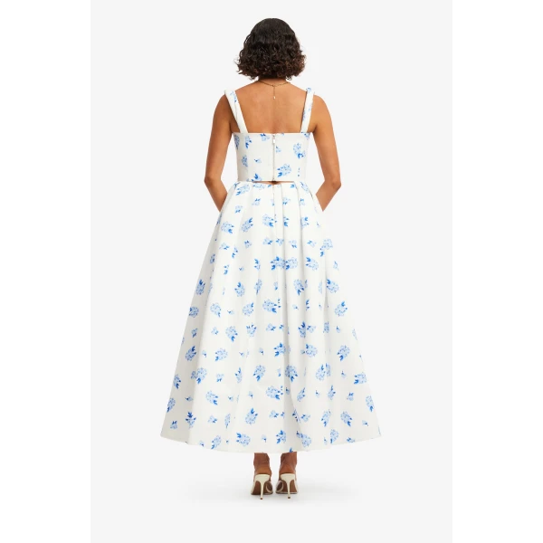 Leo Lin Victoria Puff Maxi Skirt  - Leo Lin Dress - Australian Luxury Fashion - Shop at Luxury Shoes 